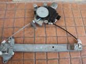 Rear door window regulator with motor