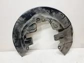 Front brake disc dust cover plate