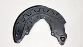 Front brake disc dust cover plate