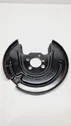 Front brake disc dust cover plate