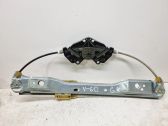 Rear window lifting mechanism without motor