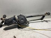 Front wiper linkage and motor