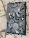 Radiator cooling fan shroud