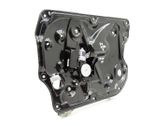 Front door window regulator with motor