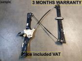 Front door window regulator with motor