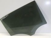 Rear door window glass