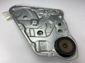Rear window lifting mechanism without motor
