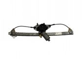 Rear window lifting mechanism without motor