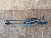 Front wiper linkage and motor