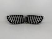 Front bumper upper radiator grill