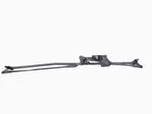 Front wiper linkage and motor