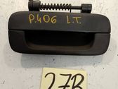 Rear door exterior handle