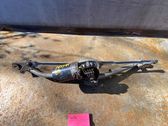 Front wiper linkage and motor
