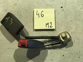 Rear seatbelt buckle