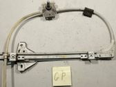 Rear door window regulator with motor