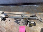 Front wiper linkage and motor