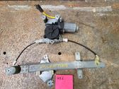 Rear door window regulator with motor