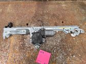 Rear door window regulator with motor