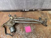 Front wiper linkage and motor