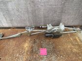 Front wiper linkage and motor