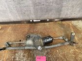 Front wiper linkage and motor