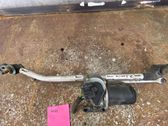 Front wiper linkage and motor