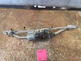 Front wiper linkage and motor