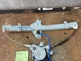 Rear door window regulator with motor