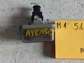 Trunk door license plate light bar
