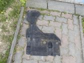 Placa protectora del centro/medio