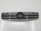 Front bumper upper radiator grill