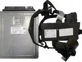 Juego de cerradura y set ECU del motor