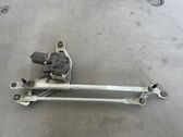 Front wiper linkage and motor