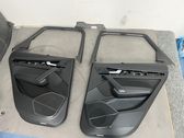 Rear door card panel trim
