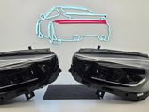 Headlights/headlamps set