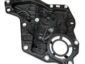 Rear window lifting mechanism without motor
