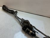 Front wiper linkage and motor