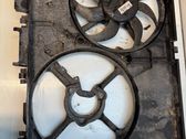 Radiator cooling fan shroud