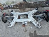 Rear axle beam with reductor