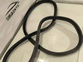 Rubber seal rear door