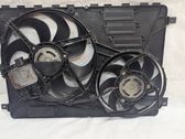 Electric radiator cooling fan