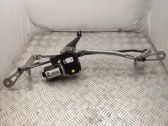 Front wiper linkage and motor