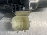 Rear door window regulator with motor