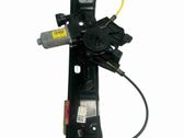 Rear door window regulator with motor