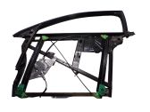 Front window lifting mechanism without motor