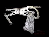 Front window lifting mechanism without motor