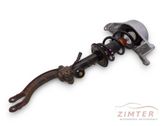 Front shock absorber with coil spring