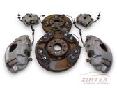 Brake discs and calipers set