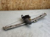 Rear door window regulator with motor