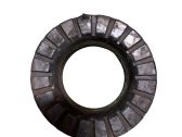 Rear coil spring rubber mount